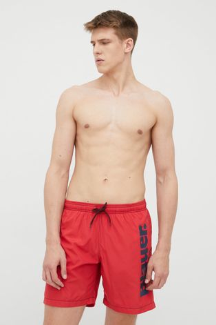 Kratke hlače za kupanje Blauer boja: crvena