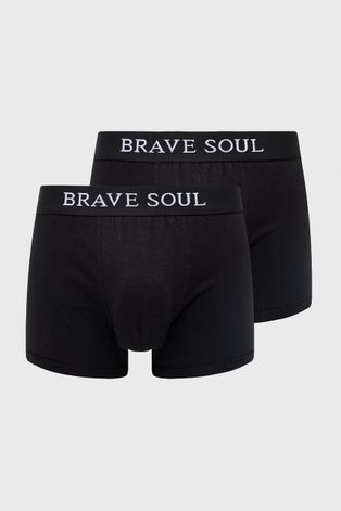 Боксеры Brave Soul (2-pack) мужские цвет чёрный