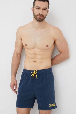 Kratke hlače za kupanje MC2 Saint Barth boja: tamno plava