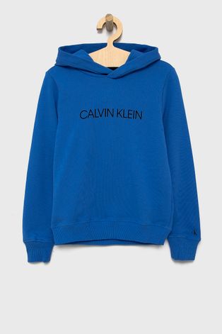 Детская хлопковая кофта Calvin Klein Jeans с принтом