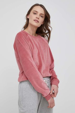 GAP bluza damska kolor różowy gładka