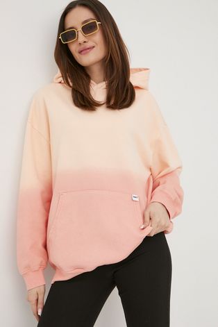 Βαμβακερή μπλούζα Levi's γυναικεία, χρώμα: ροζ,