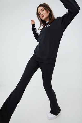 adidas bluza damska kolor czarny z aplikacją