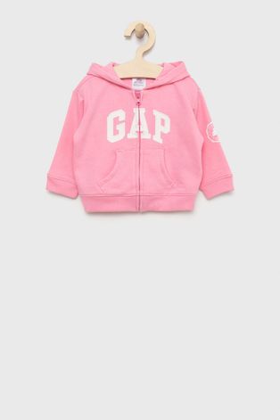 Παιδική μπλούζα GAP χρώμα: ροζ,