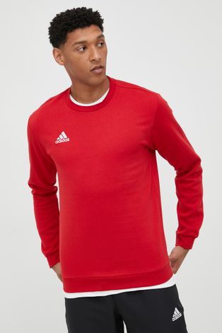 Кофта adidas Performance чоловіча колір червоний з аплікацією
