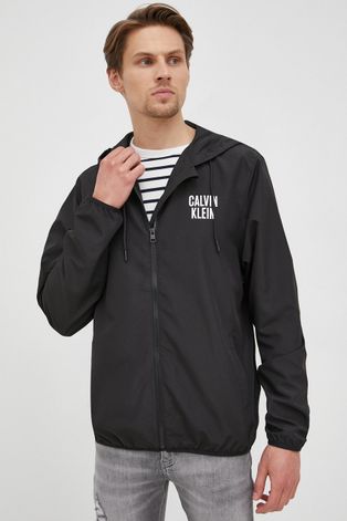 Куртка Calvin Klein чоловіча колір чорний перехідна