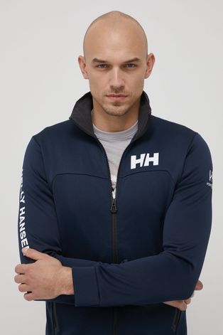 Helly Hansen bluza sportowa męska kolor granatowy z nadrukiem