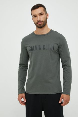 Bavlnené tričko s dlhým rukávom Calvin Klein Underwear