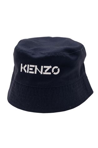 Kenzo Kids kapelusz dwustronny dziecięcy kolor granatowy