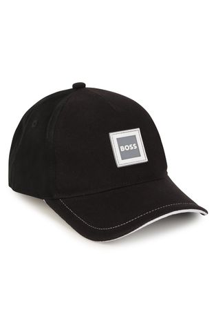 Παιδικός Καπέλο Boss χρώμα: μαύρο