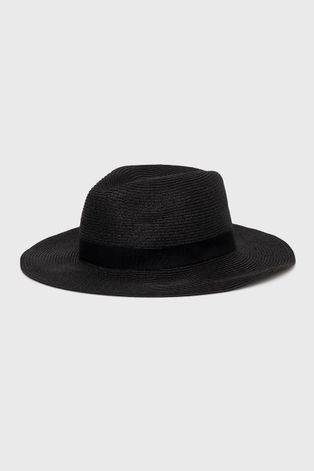 Шляпа Pieces цвет чёрный