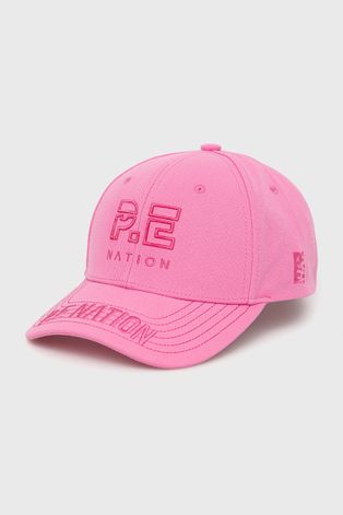 P.E Nation sapka rózsaszín, nyomott mintás