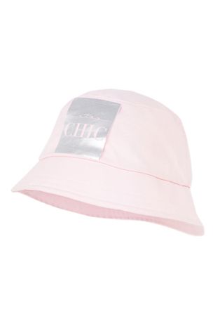 Detský klobúk Jamiks ružová farba, bavlnený