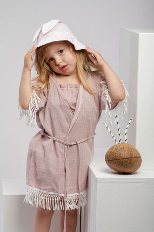 Παιδικό καπέλο Jamiks χρώμα: ροζ