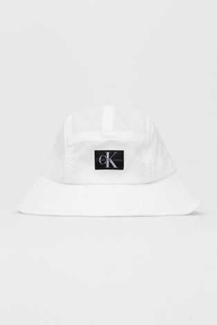 Παιδικό καπέλο Calvin Klein Jeans χρώμα: άσπρο