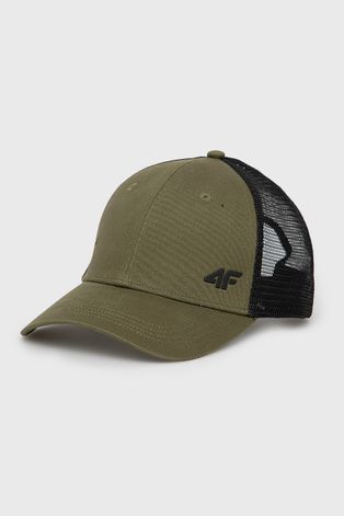 Καπέλο 4F χρώμα: πράσινο