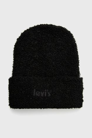 Levi's Czapka kolor czarny