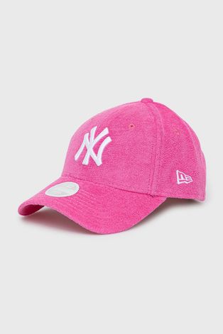 Καπέλο New Era χρώμα: ροζ