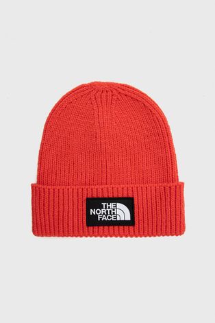 The North Face czapka kolor czerwony
