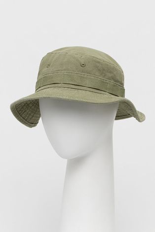 Шляпа из хлопка Deus Ex Machina цвет зелёный хлопковый