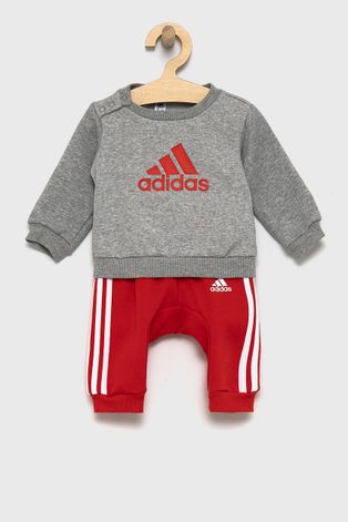 Дитячий спортивний костюм adidas Performance колір червоний