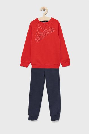 Дитячий комплект adidas колір червоний