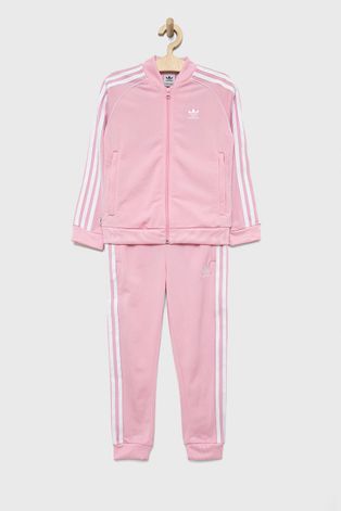 Детский спортивный костюм adidas Originals цвет розовый