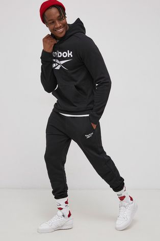 Спортивний костюм Reebok чоловічий колір чорний