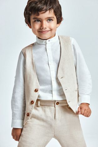 Detská košeľa Mayoral biela farba