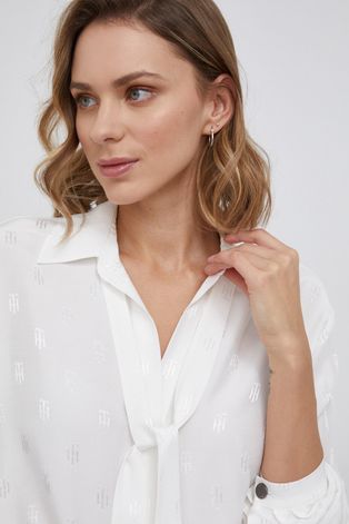 Bluza Tommy Hilfiger za žene, boja: bijela