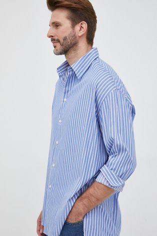 Риза Drykorn мъжка със стандартна кройка с класическа яка