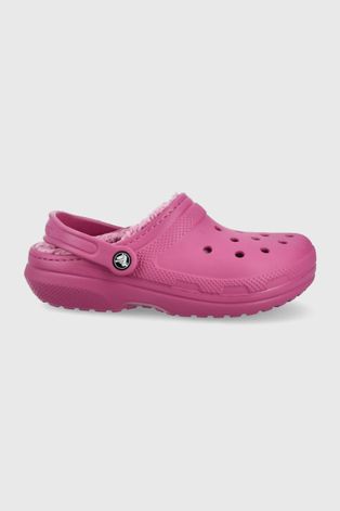 Пантофи Crocs в лилаво