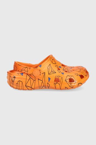 Dětské pantofle Coqui oranžová barva