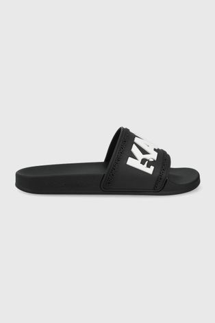 Karl Lagerfeld papuci Kondo barbati, culoarea negru