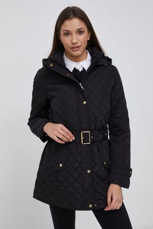 Куртка Lauren Ralph Lauren колір чорний перехідна
