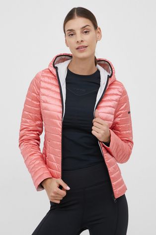 Pernata jakna RefrigiWear za žene, boja: ružičasta, za prijelazno razdoblje