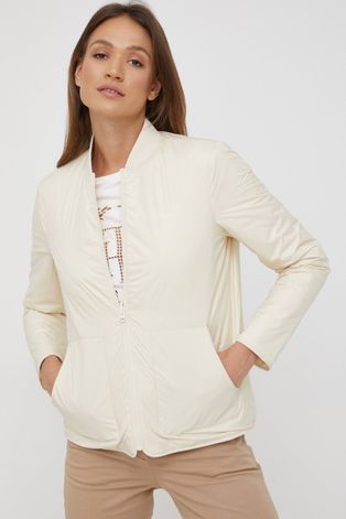 Двусторонняя куртка Calvin Klein женская цвет бежевый переходная