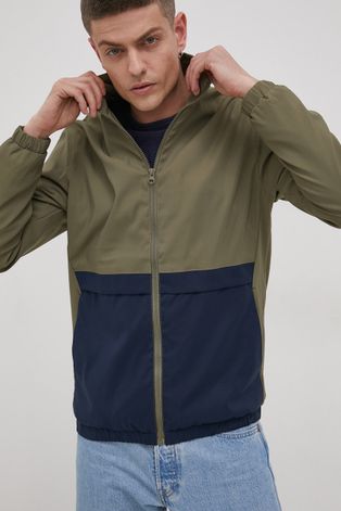 Куртка Produkt by Jack & Jones чоловіча колір зелений перехідна