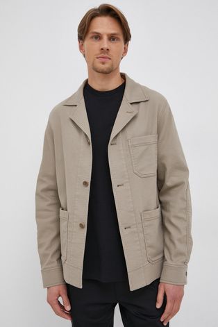 Куртка Drykorn колір бежевий перехідна