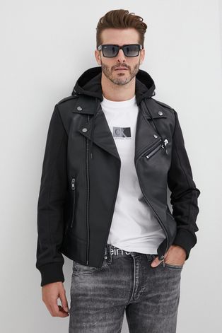 Куртка Calvin Klein Jeans мужская цвет чёрный переходная