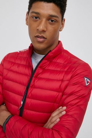 Πουπουλένιο αθλητικό μπουφάν Rossignol Verglas χρώμα: κόκκινο