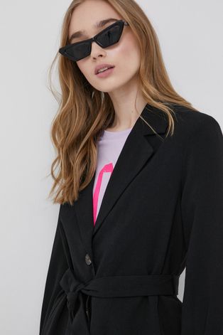 Пиджак Vero Moda цвет чёрный однобортный однотонная