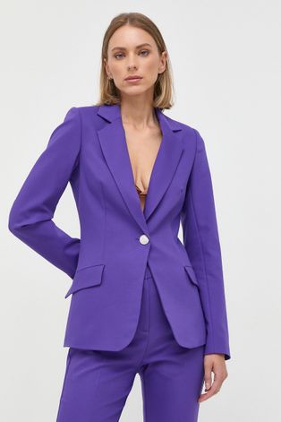 Піджак Morgan колір фіолетовий однобортний однотонний
