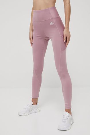 adidas edzős legging X Zoe Saldana lila, női, sima