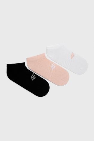 Čarape 4F za žene, boja: ružičasta