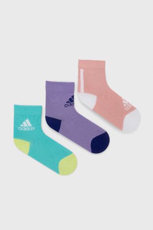 Дитячі шкарпетки adidas (3-pack)