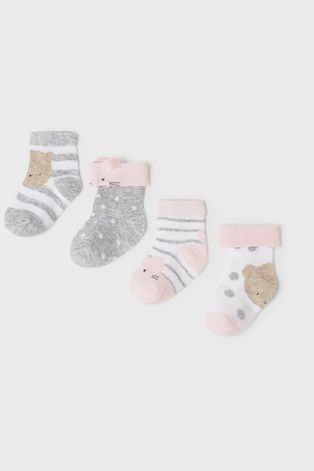 Дитячі шкарпетки Mayoral Newborn колір сірий