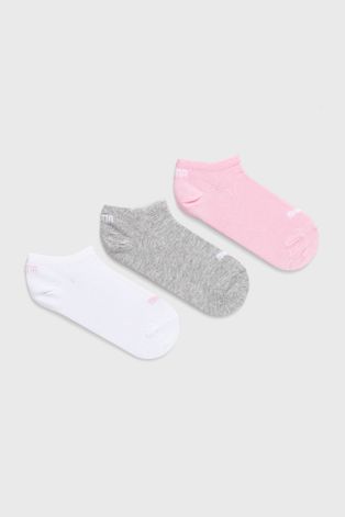 Дитячі шкарпетки Puma колір рожевий