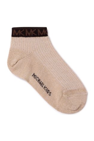 Παιδικές κάλτσες Michael Kors χρώμα: χρυσαφί