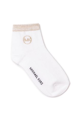 Παιδικές κάλτσες Michael Kors χρώμα: άσπρο
